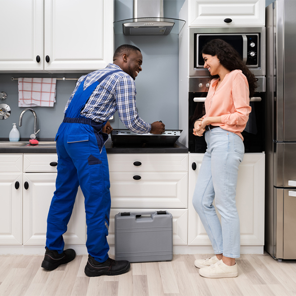 can you provide an estimate for cooktop repair before beginning any work in Scranton